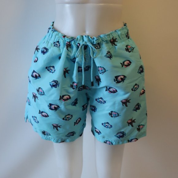 KIWI SAINT TROPEZ AQUAFISH SWIM TRUNKS 46 US/36 * - Picture 2 of 7